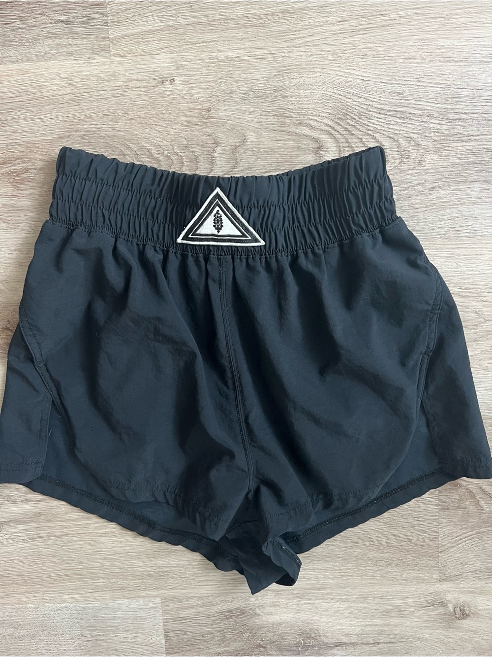 Free People Movement Next Round Shorts Small Black Athletic Shorts